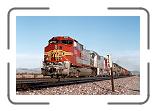 BNSF 724 West at MP 724 on the Needles Sub. January 17, 1998 * 800 x 515 * (155KB)